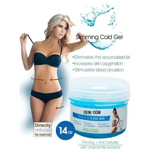 Private Label Slimming Natural Anti Cellulite Firming Body Cold Gel