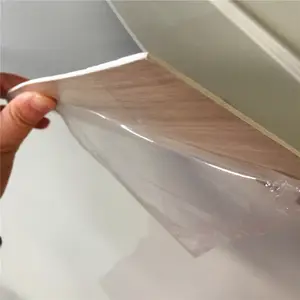 PVC-Folien laminat beschichtet wasserdicht 2mm-5mm Dicke flache Tür Haut Blatt