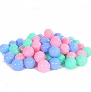 Macaron Hollow 5000 70MM 75MM 80MM Plastic Ball Pit Balls For Swimming Pool