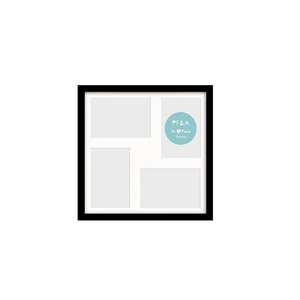 12x12 "Multi ventana marcos <span class=keywords><strong>de</strong></span> <span class=keywords><strong>fotos</strong></span> Oxford negro Multi apertura marco <span class=keywords><strong>de</strong></span> <span class=keywords><strong>fotos</strong></span> con montaje para ancho 2 cm - Product Image 1