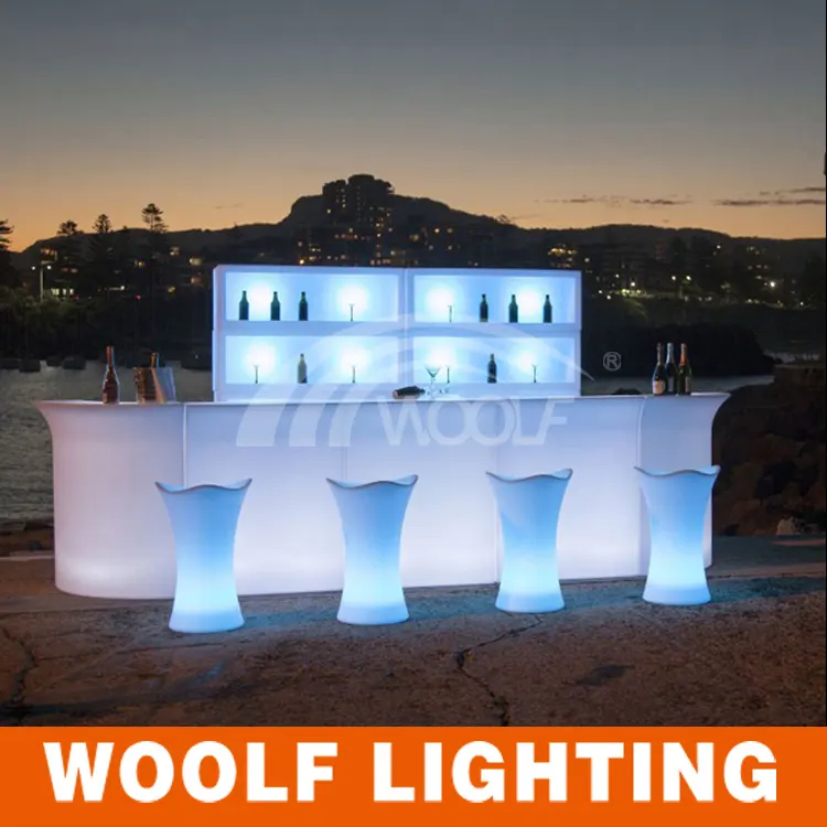gece kulübü ışık yanar kullanılan led bar mobilya