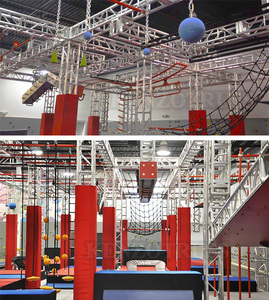 Circuito de Obstáculos American <span class=keywords><strong>Ninja</strong></span> Warrior para Parque Infantil Interior en Venta - Product Image 2