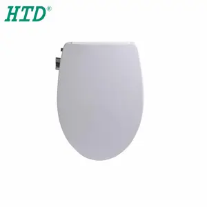 HTD-CB3601 double buse nettoyage ralentir portable combinée en plastique siège de toilette bidet