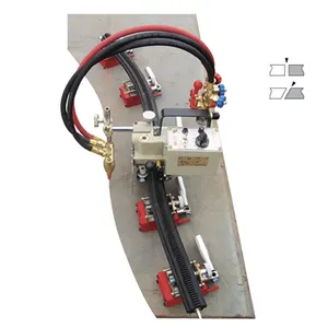 Cortador de toda a posição HK-72T 3 máquina de corte de chama dimensional com rails guia