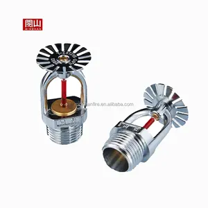 Zstx-15 Pendent Type Sprinkler Nozzle Standard or Quick Response Types of Fire Sprinkler Zstx-15 Brass, Chrome Plating Minshan