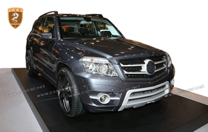 Voiture de luxe bumper kit ajustement pour benz classe GLK x204 loer design importation kits de carrosserie - Product Image 4
