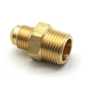 K509 पुरुष धागा <span class=keywords><strong>reducer</strong></span> युग्मन C37700 पीतल भड़क के लिए फिटिंग प्रशीतन - Product Image 5