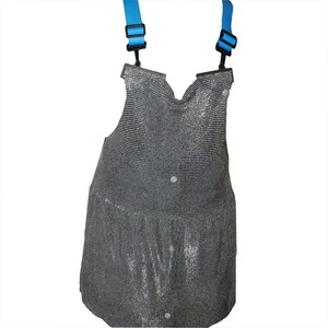 Tablier de boucher en maille de chaîne en acier inoxydable utilisé pour la découpe de la viande - Product Image 4