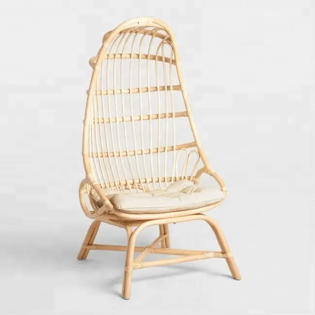 독특한 거실 가구 레저 의자 자연 디자인 등나무 의자