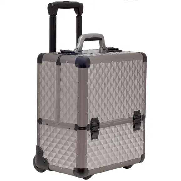 SORISE brand China supplier Aluminum beauty trolley case