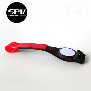 Muñequera ajustable impermeable pasiva NTAG 213 MIFARE ultraligera C NFC ID RFID pulsera de nailon - Product Image 4