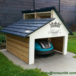 Garage militaire populaires en plein air, plan moderne <span class=keywords><strong>pour</strong></span> <span class=keywords><strong>tondeuse</strong></span> à Robot, <span class=keywords><strong>abri</strong></span> de Garage, bacs de rangement, livraison gratuite - Product Image 2