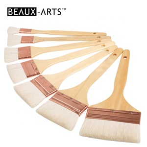 Chèvre — ensemble de <span class=keywords><strong>pinceaux</strong></span> <span class=keywords><strong>pour</strong></span> peinture à l'<span class=keywords><strong>aquarelle</strong></span>, série fine, poils de chèvre blancs - Product Image 1