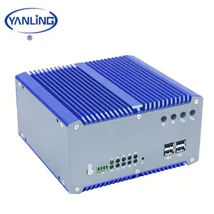 Yanling Fanless मिनी पीसी इंटेल J1900 सीपीयू दोहरी लैन एम्बेडेड कंप्यूटर का समर्थन 3 * मिनी-PCIE 1 * पीसीआई 1 के साथ एलपीटी