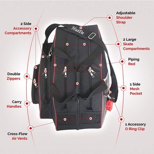 Vente en gros de chaussures de sport ziplock laminées en polyester et de sacs de patin à glace pour le stockage - Product Image 4