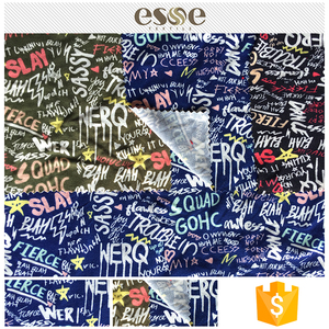Nice design <span class=keywords><strong>pas</strong></span> <span class=keywords><strong>cher</strong></span> polyester DTY imprimer jersey <span class=keywords><strong>simple</strong></span> tissu - Product Image 4