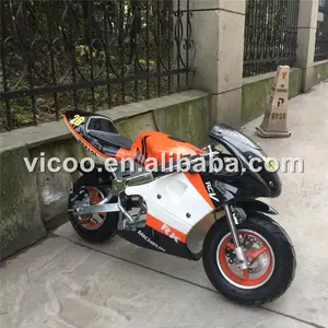 A buon mercato 49cc Super Pit Bike Avviamento Elettrico Pocket Bike per I Bambini