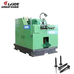 Nail Making Machine And Prices High Speed Automatic Cold Heading Forging Machine For Screw Nail Making / Double Stroke Cold Heading Machine