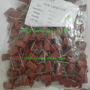 CBB Film Capacitor 125J 400V Metallized Polypropylene Film Capacitor P20mm