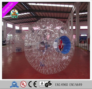 Bola de agua inflable transparente de PVC TPU de gran oferta con persona dentro de la bola comercial Zorb - Product Image 6