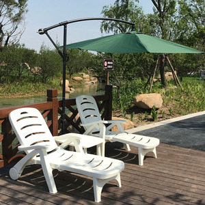 Chaise d'extérieur, confortable, en <span class=keywords><strong>plastique</strong></span>, pour <span class=keywords><strong>plage</strong></span>, cabana, hôtel, piscine - Product Image 2