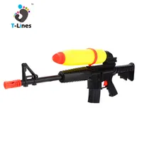 Custom Powerful Guns Toy, Realistic Black Plastic Water Gun