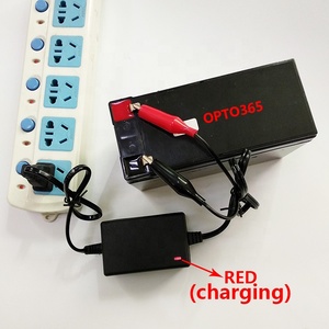 <span class=keywords><strong>Chargeur</strong></span> électrique AC <span class=keywords><strong>6V</strong></span> 12 Volt 5Ah <span class=keywords><strong>7Ah</strong></span> SLA au plomb-acide automatique pour batteries de leurres de canards et d'oies, <span class=keywords><strong>chargeur</strong></span> de flottaison - Product Image 4
