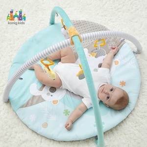 Tappetino da Gioco in Cotone per Neonati - Grande <span class=keywords><strong>Tappeto</strong></span> Rotondo per Attività Educative da 0 a 24 Mesi - Product Image 2