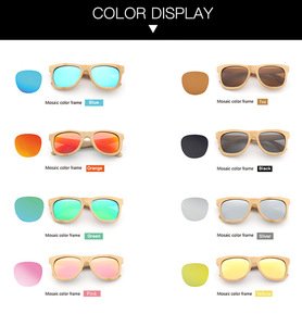 Bán Buôn Tùy Chỉnh Logo Riêng Chất Lượng Cao Sun <span class=keywords><strong>Glasses</strong></span> UV400 CE Bằng Gỗ Phân Cực Tre Kính Mát - Product Image 5