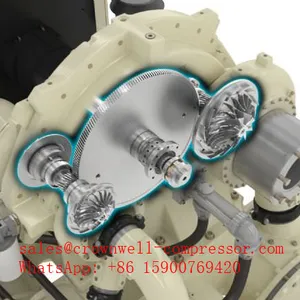 Ingersoll Rand 3C 3CI Santrifüj hava kompresörü MSG Centac 3C 3CI 11-24barg 170-255m3/dak 600-2000KW 6000-9000CFM