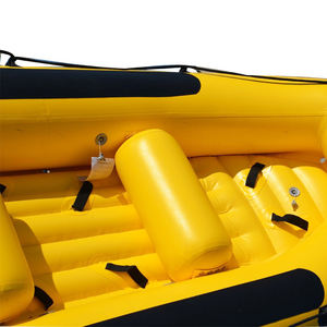 4 אנשים מתנפח בנהרות רפטינג עם אלומיניום משוטי גבוהה פלט אוויר משאבת - Product Image 6