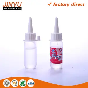 Instant dry Clear Liquid silicone liquid glue with curing