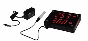 Nhiệt Kế Kỹ Thuật Số <span class=keywords><strong>Led</strong></span> Màu Đỏ Nhà Máy/Kho/Xưởng: Nhiệt Kế Hiển Thị <span class=keywords><strong>Led</strong></span> Lớn Nhiệt Kế Đo Độ Ẩm Nhiệt Kế Trực Quan - Product Image 3