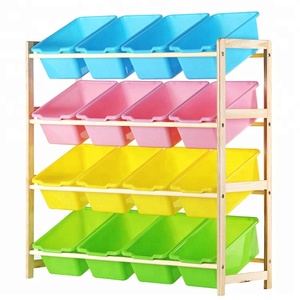 En İyi Seçim Ürünler Oyuncak Bin Organizatör Çocuklar Saklama Kutusu Playroom Yatak Raf Çekmece - Product Image 4