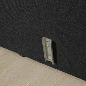 Vendita Diretta dalla Fabbrica, Testiera e Struttura <span class=keywords><strong>Letto</strong></span> Personalizzata in Legno di Quercia Moderno e Resistente per Hotel, Misure King e Queen - Product Image 4