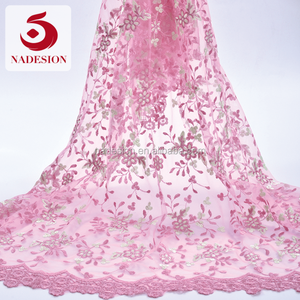 Fabrication de haute qualité <span class=keywords><strong>pas</strong></span> <span class=keywords><strong>cher</strong></span> <span class=keywords><strong>tissu</strong></span> <span class=keywords><strong>bazin</strong></span> africain rose - Product Image 1