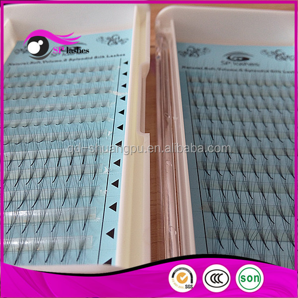 Haute Qualité Faux Vison Cils Extensions 4D Synthétique Cheveux Faux Cils