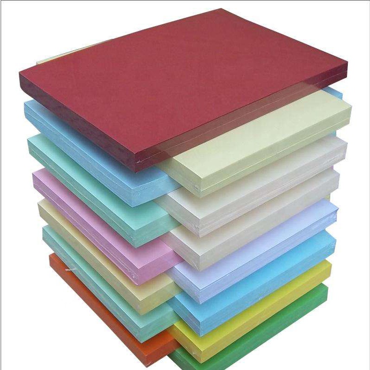 Premium Paper Packaging Customized A4 A3 Size Mixed Color Embossed Paper Cardboard From China for DIY Crafts