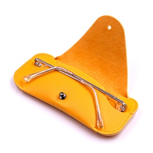 Étui à <span class=keywords><strong>lunettes</strong></span> <span class=keywords><strong>en</strong></span> <span class=keywords><strong>cuir</strong></span> souple, petite boîte pour <span class=keywords><strong>lunettes</strong></span> optiques, emballage, prix de gros, étui à <span class=keywords><strong>lunettes</strong></span> pas cher - Product Image 1