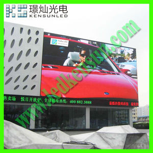 clara <span class=keywords><strong>imagen</strong></span> de gran ángulo de visión p10 al aire libre de publicidad electrónica pantalla led de la pantalla - Product Image 1