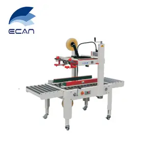 FXJ6050 Semi Automatic Milk Box Carton Case Tape Sealing Machine