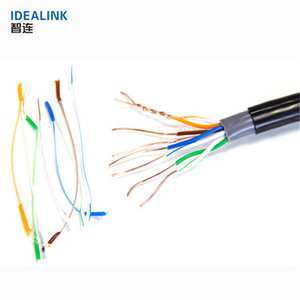 Bajo Precio impermeable al aire libre de par trenzado Utp Cat5 Cat5E computadora Cable de red - Product Image 6