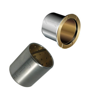 Boccola in bronzo FB092 con fori per olio, cuscinetto a manicotto in rame FB092 FB09G, boccola in ottone flangiata - Product Image 6