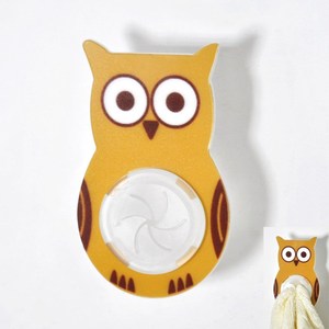 Toallero de cocina con cinta adhesiva con diseño de búho - Product Image 1