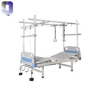 <span class=keywords><strong>Lit</strong></span> d'hôpital JQ-A37-1 avec traction et chaîne <span class=keywords><strong>de</strong></span> singe, <span class=keywords><strong>lit</strong></span> d'opération en métal pour patients atteints <span class=keywords><strong>de</strong></span> fractures - Product Image 1