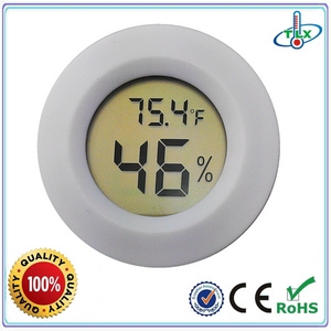 安い価格小さなサイズカラーデジタルインキュベーター温度計湿度計 - Product Image 3