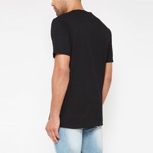 Nuovo Design moda 100% cotone nero cargo <span class=keywords><strong>con</strong></span> <span class=keywords><strong>cerniera</strong></span> girocollo t shirt da <span class=keywords><strong>uomo</strong></span> <span class=keywords><strong>con</strong></span> tasca t-shirt - Product Image 3
