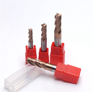 WeixHRC50研ぎタングステンカーバイド4フルート半径角度コーティングエンドミル<span class=keywords><strong>CNC</strong></span>マシンカッタールータービット金属用 - Product Image 1