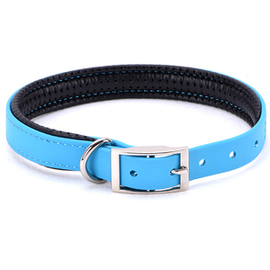 Neopreno impermeable acolchado naranja suave PVC perro de <span class=keywords><strong>Collar</strong></span> de Polyl de correas de Nylon relleno <span class=keywords><strong>Collar</strong></span> de perro y correa - Product Image 4