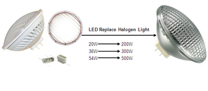 Đèn Sân Khấu Laser Rgb Có Thể Điều Chỉnh Độ Sáng 300W Đèn <span class=keywords><strong>Led</strong></span> Sân Khấu Thay Thế 2pin 20W 36W Par56 Đèn Sân Khấu Di Chuyển - Product Image 4